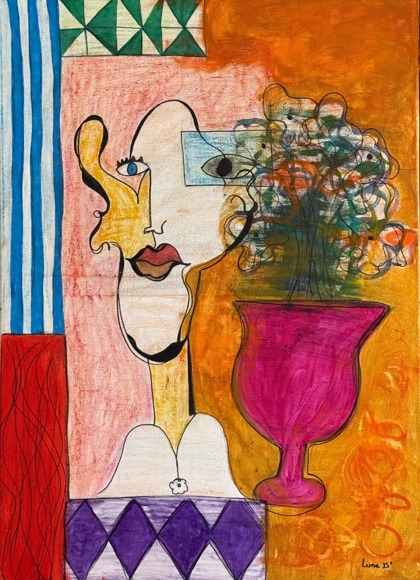 The Woman and the Flowers